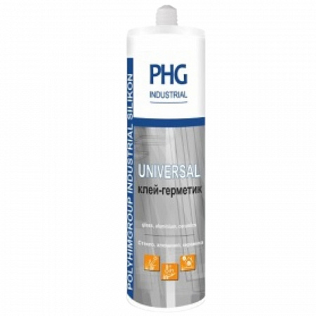 Силиконовый клей-герметик PHG Absolute Silicon (прозрачный) 280 ml