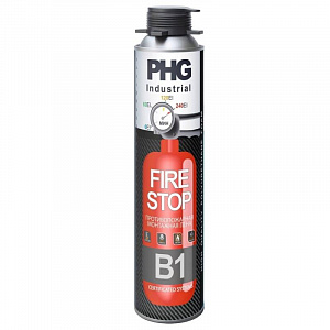 Пена огнестойкая профессиональная PHG Industrial B1 FireStop 1000 ml (EI240RUS)