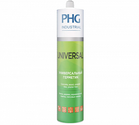 Универсальный герметик Силакрил PHG Industrial (прозрачный) 280 ml